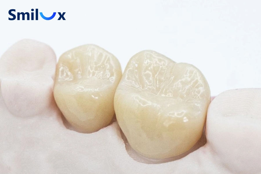 Bia rượu làm mão sứ xỉn màu, khó vệ sinh răng miệng