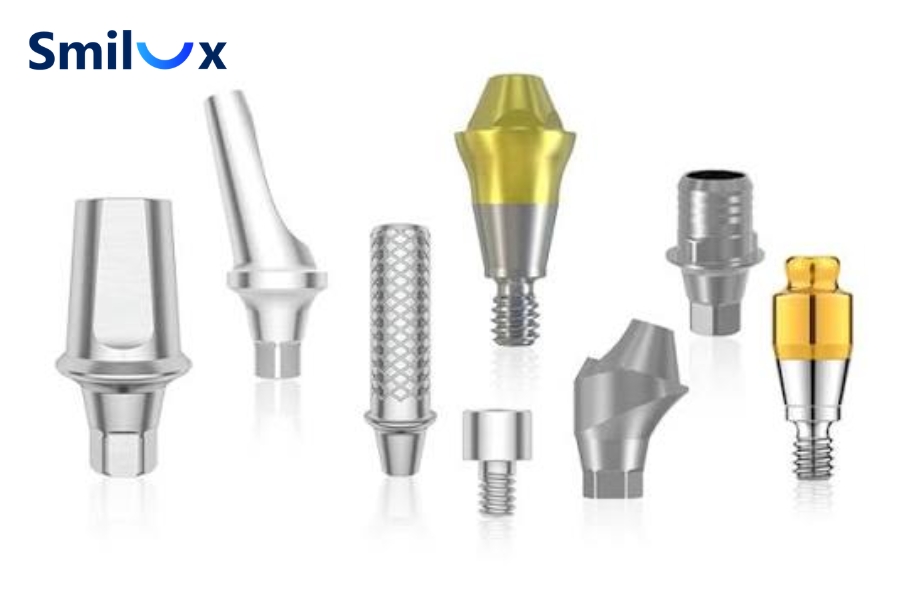 Trụ Implant có nhiều đường kính và chiều dài khác nhau