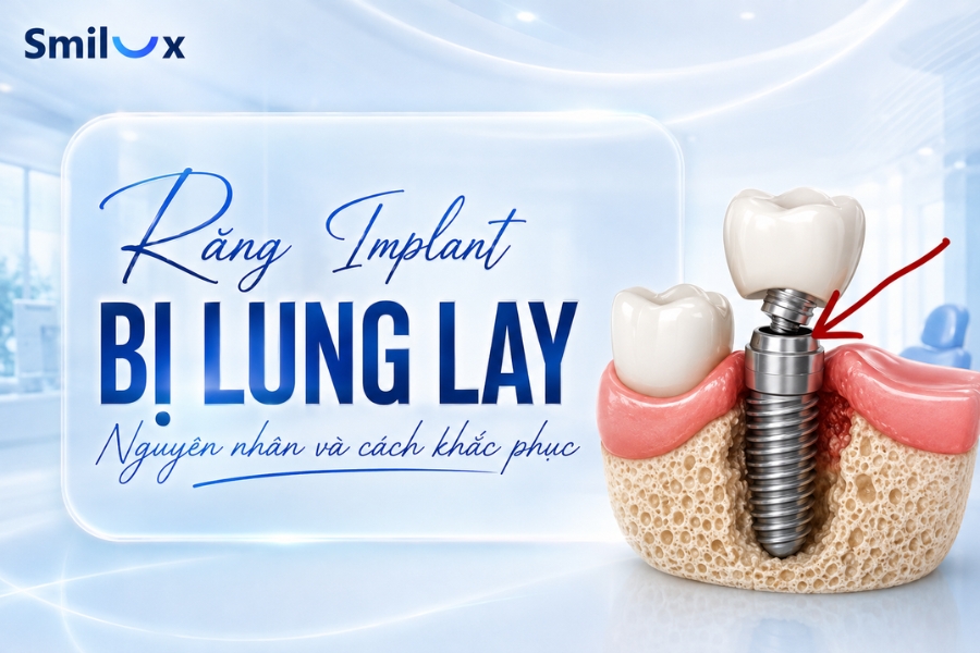 Răng Implant bị lung lay: Dấu hiệu, nguyên nhân và cách khắc phục