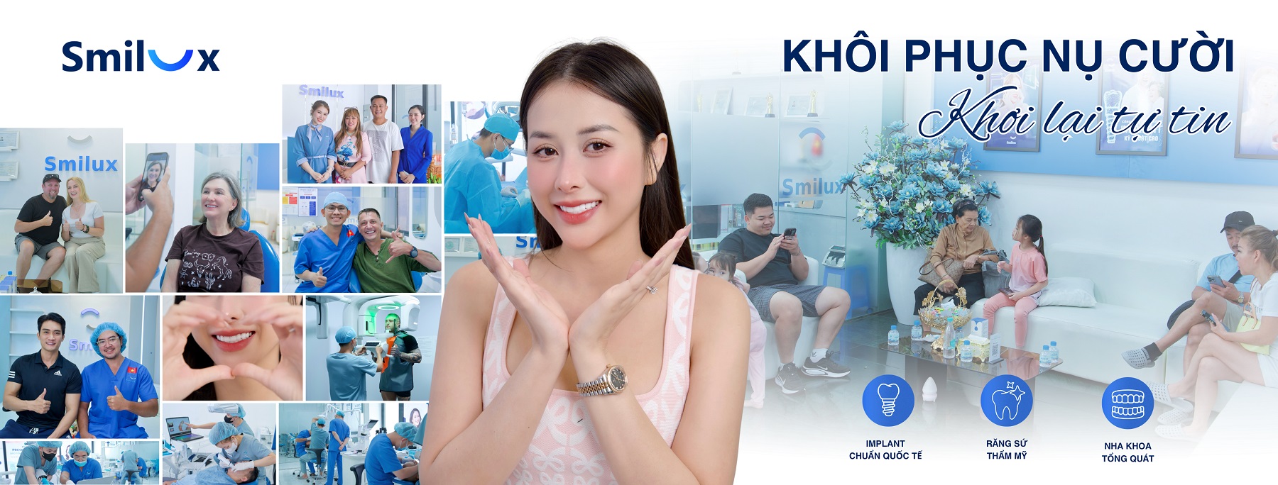 banner website smilux mới