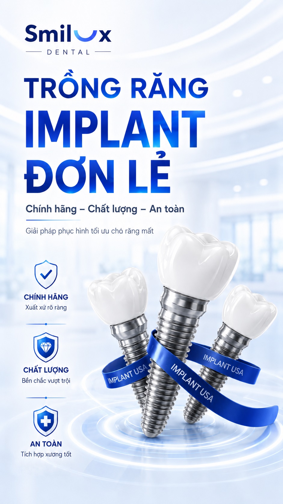 trồng răng implant đơn lẻ mobile