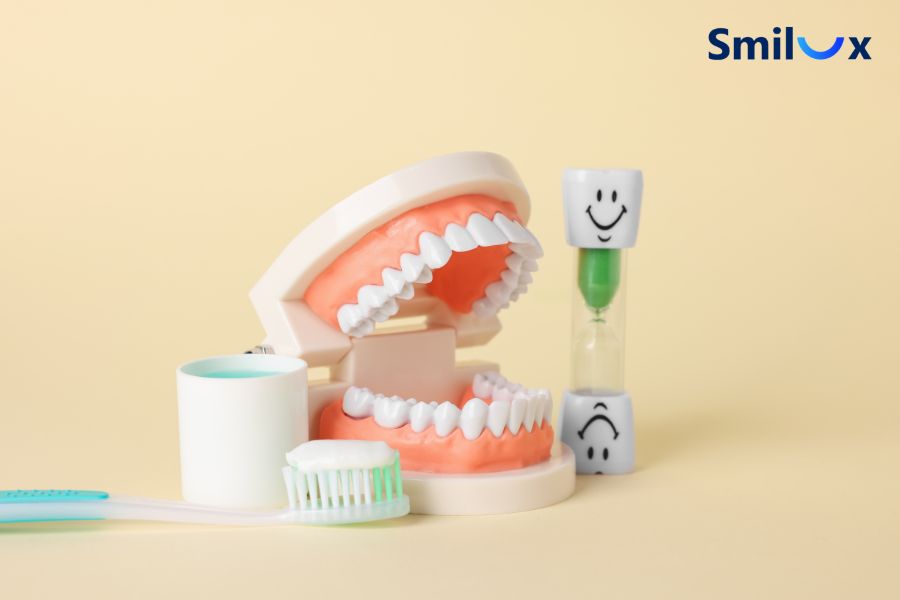 Chăm sóc răng miệng đúng cách để kéo dài tuổi thọ của răng sứ