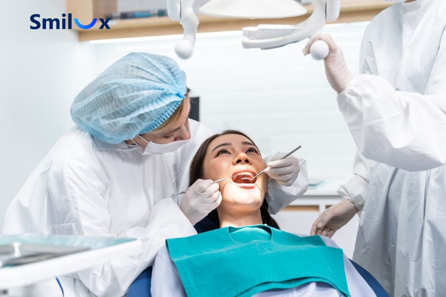 Nhờ kỹ thuật gây tê hiện đại, quá trình làm cầu sứ sẽ diễn ra nhẹ nhàng hơn