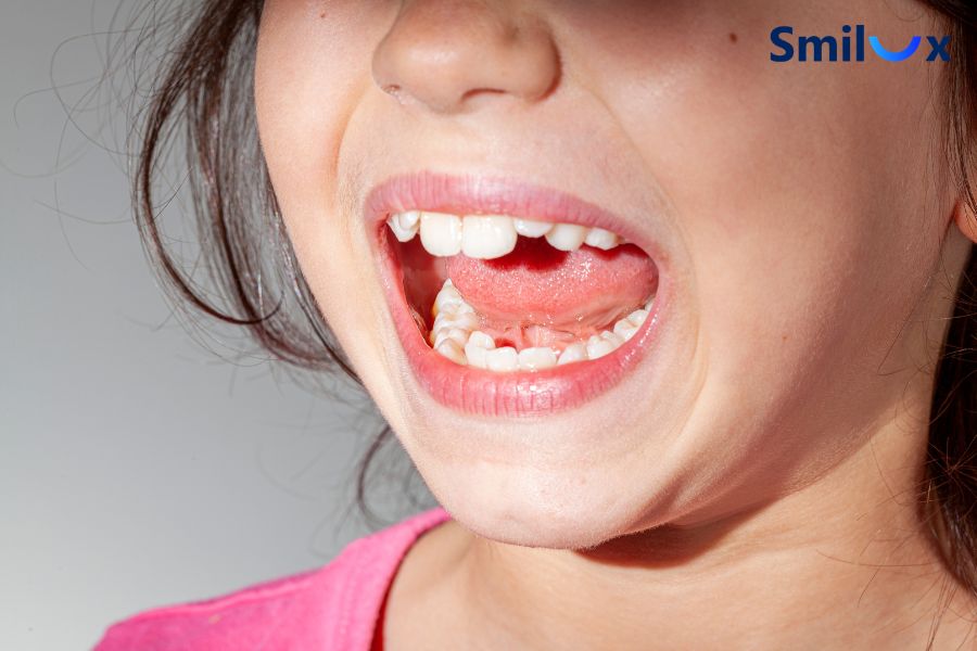 Răng có dấu hiệu sô lệch nhiều không nên dán Veneer