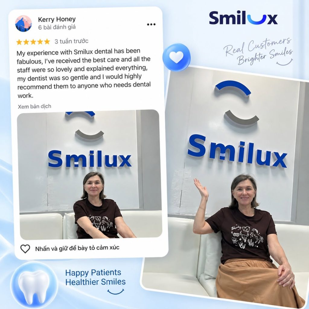 Nha khoa Smilux là địa chỉ dán răng sứ Tp HCM được yêu thích