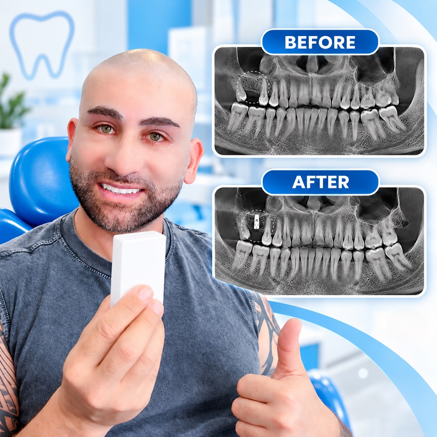 Mr. Marwan from Australia implant