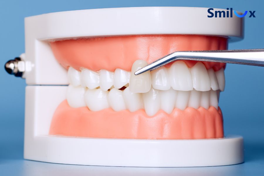 Bọc răng sứ cải thiện tình trạng khớp cắn ngược mức độ nhẹ