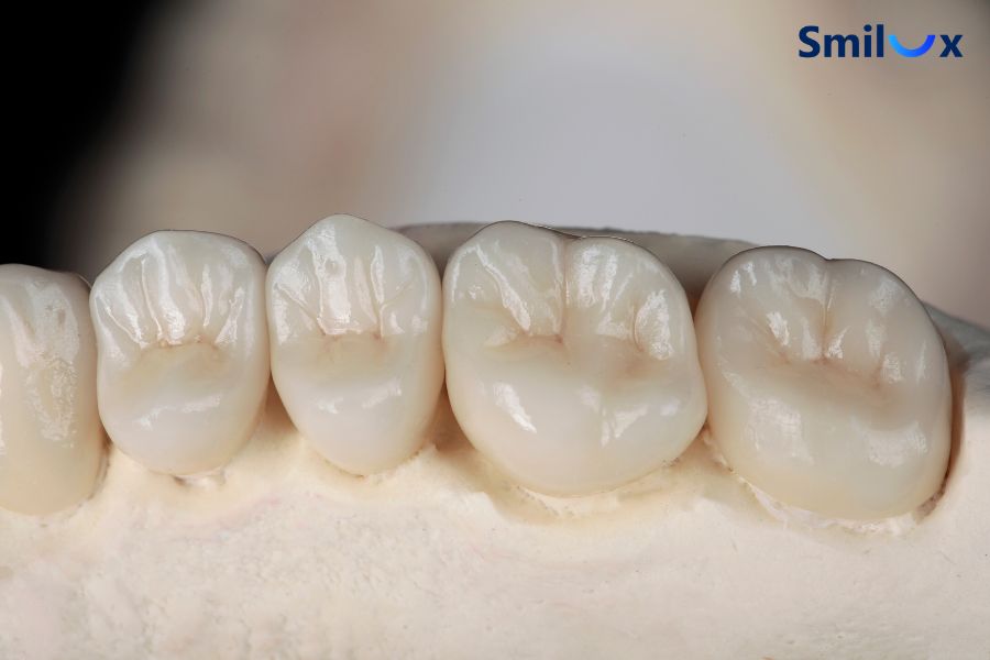 Chất liệu mẫu sứ ảnh hưởng đến độ bền của răng sứ