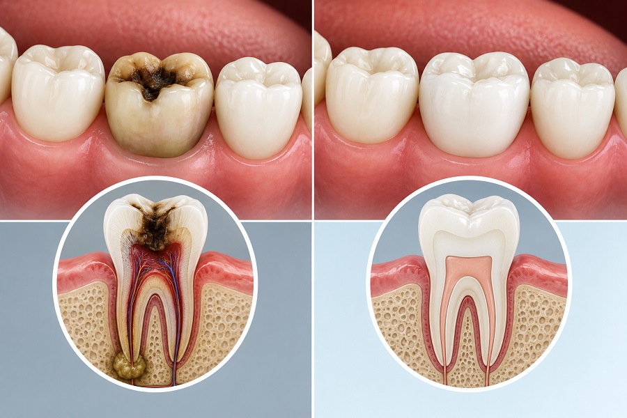 Chữa tủy răng là gì?