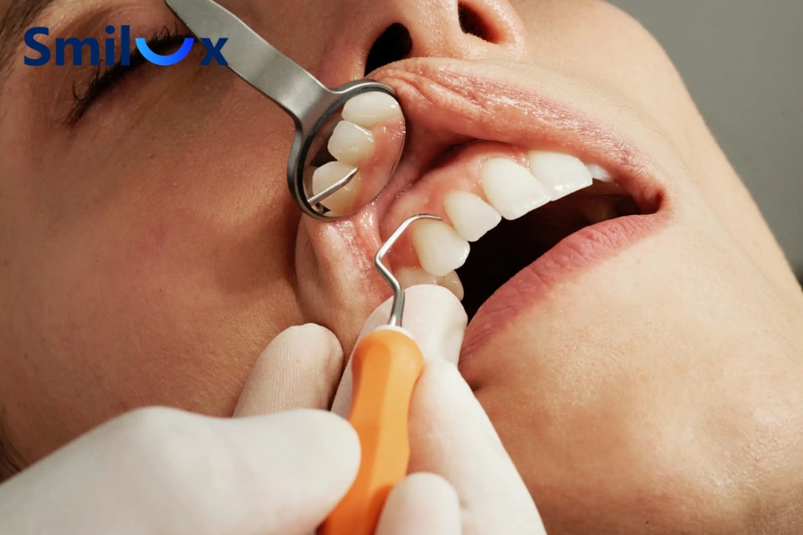 Cạo vôi răng định kỳ giúp loại bỏ cao răng, kiểm soát mảng bám vi khuẩn, giảm nguy cơ viêm nướu, viêm nha chu