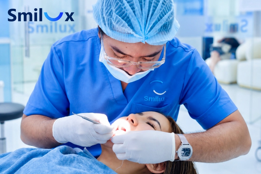 Cạo vôi răng phù hợp với người có cao răng tích tụ, viêm nướu, chảy máu chân răng