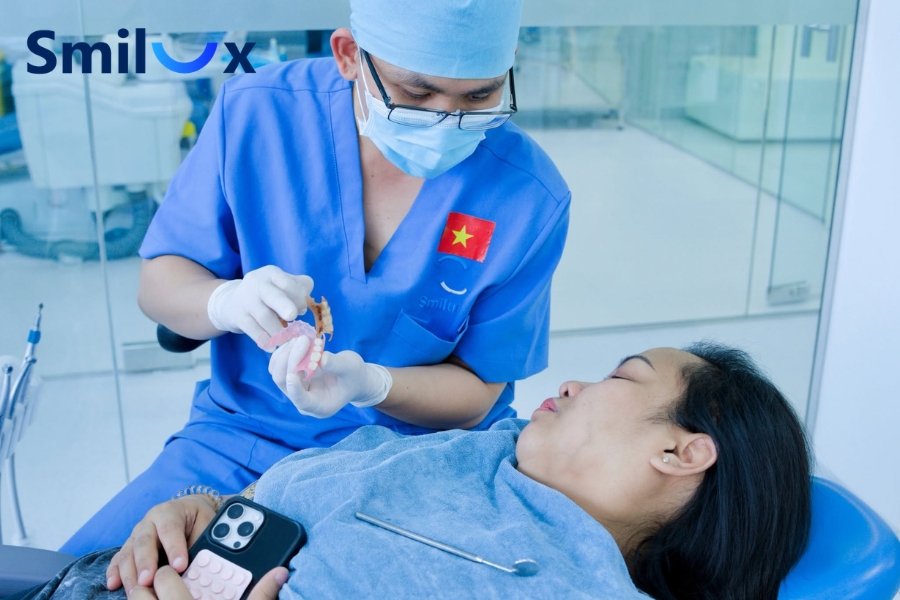 Quy trình bọc 6 răng cửa chuẩn y khoa an toàn