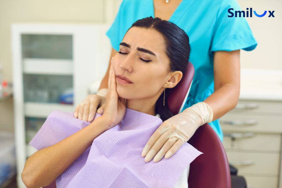 Tình trạng răng sứ bị mài mòn ảnh hưởng đến khả năng ăn nhai