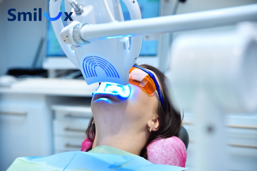 Tẩy trắng răng nha khoa an toàn, hạn chế tình trạng ê buốt răng
